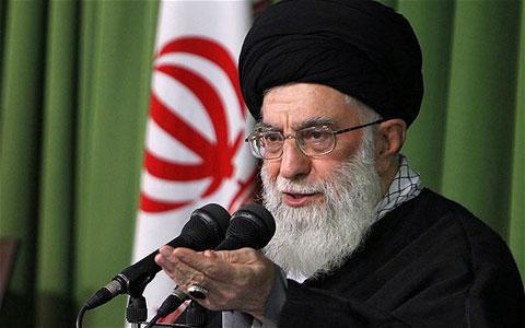 Đại giáo chủ Iran Ayatollah Ali Khamenei.